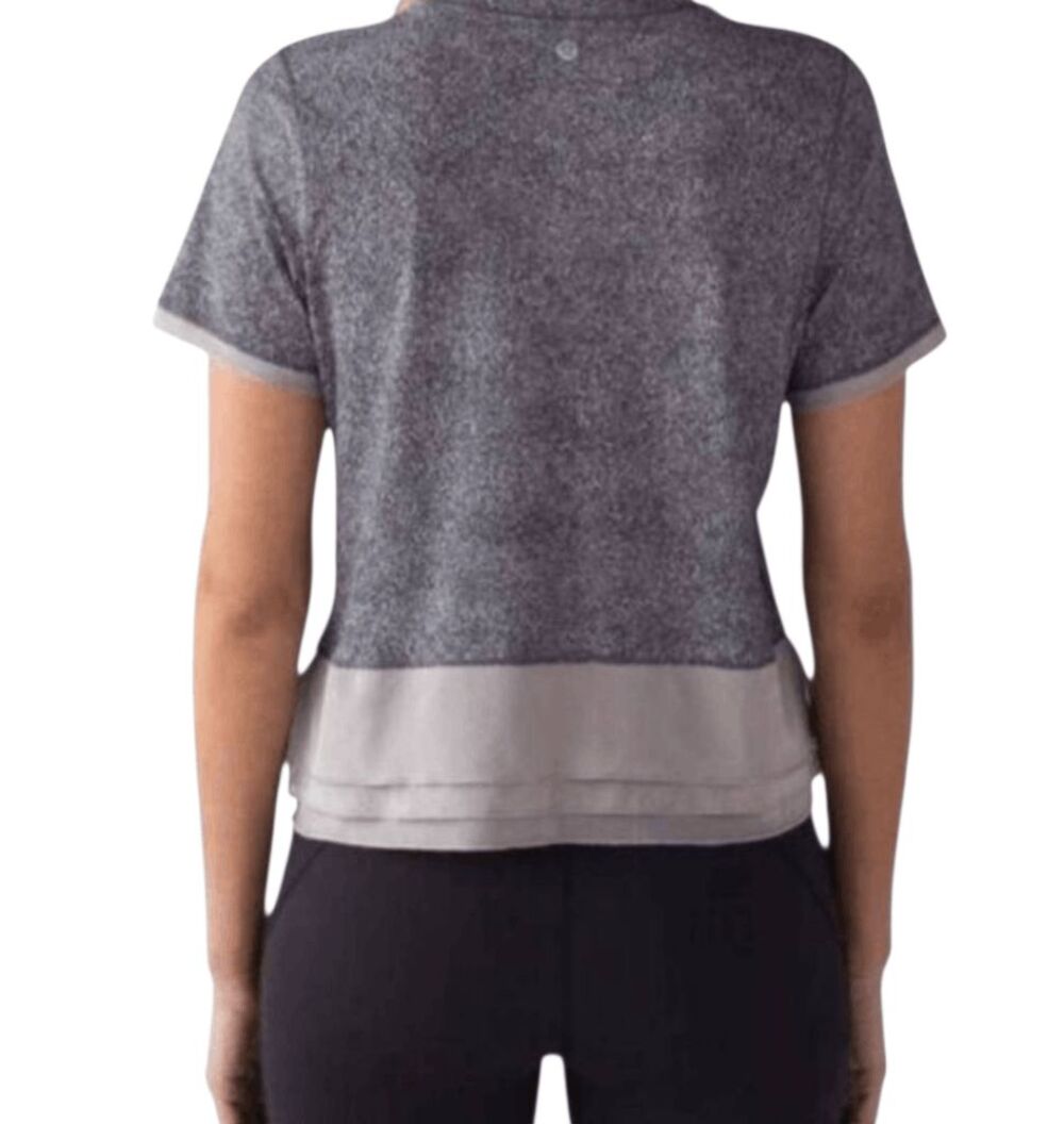 LULULEMON ATHLETICA Sole Training Short Sleeve (UV Protection) Size 8 - Picture 2 of 6